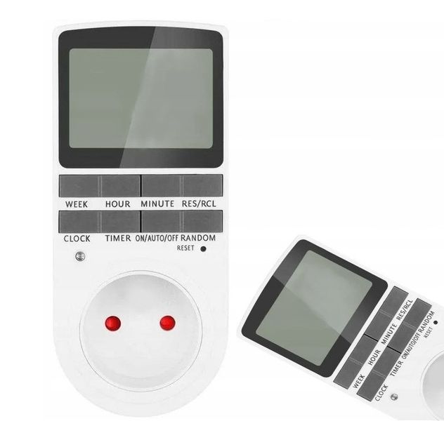 PROGRAMATOR CZASOWY TIMER WŁĄCZNIK WYŁĄCZNIK PRĄDU ENERGOOSZCZĘDNY CYFROWY zdjęcie 1