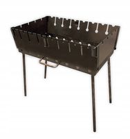 MANGAL GRILL WALIZKA WĘGLOWY SKŁADANY METAL 2 MM