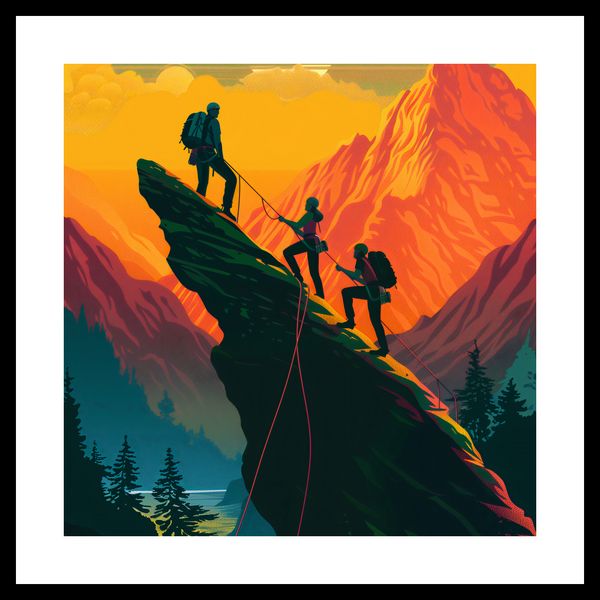 Plakat 30x30cm U Szczytu zdjęcie 3