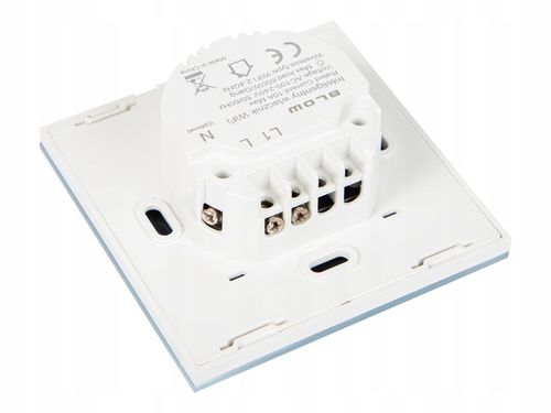 DOTYKOWY WŁĄCZNIK ŚWIATŁA SZKLANY FI60 LED BIAŁY WiFi Tuya SMART HOME na Arena.pl