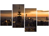 OBRAZ DRUK PANORAMA MIASTA NOWY JORK