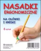 Nasadki ergonomiczne na ołówki i kredki (6 sztuk)