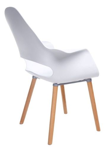 Krzesło A-Shape PP białe na Arena.pl