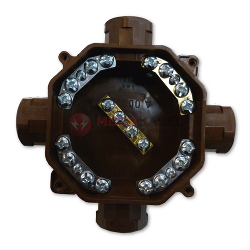 Puszka hermetyczna A.0035BR IP67 PG16 (5x4) brązowa PAWBOL na Arena.pl