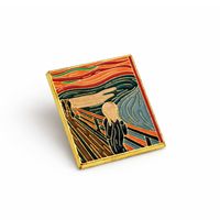 The Scream | 4 cm | Metal | Przypinka | Edvard Munch