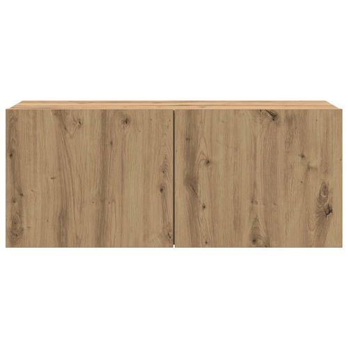 Szafka pod telewizor, ścienna, dąb artisan, 100x30x41 cm na Arena.pl