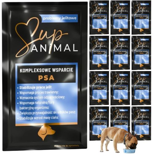 POSTBIOTYK DLA PSA MAŚLAN SupANIMAL problemy jelitowe DODATEK DO KARM PSÓW na Arena.pl