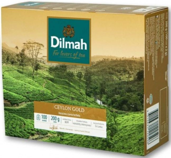 DILMAH Ceylon Gold 100tb 12 SZTUK zdjęcie 1