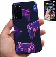 ETUI DO SAMSUNG GALAXY S20 PLUS - CASE DLA GRACZA, WZORY Z GIER + FOLIA