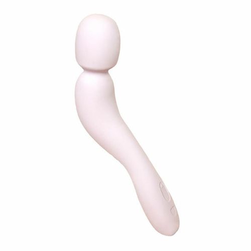 Wibrator Dame Com Wand Massager Quartz Biały Różowy na Arena.pl