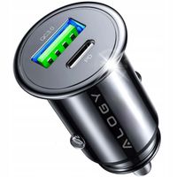 Ładowarka samochodowa , USB typ C Alogy 3000 mA