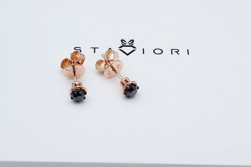 Złote kolczyki KRD1594B - Diament na Arena.pl