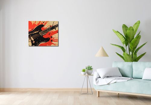 Obraz 60x50cm Gitara Elektryczna na Arena.pl
