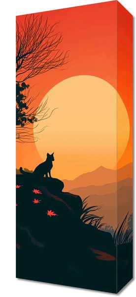 Obraz 20x50cm Kocie Wzgórze zdjęcie 1