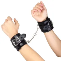 secret play kolekcja bondage czarny zestaw mankietow 23x6 cm