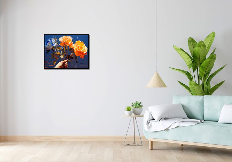 Plakat 65x50cm Żywy Uścisk zdjęcie 4