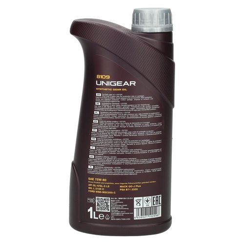 Olej Przekładniowy 8109 Mannol Unigear GL4/GL5 75w80 1L na Arena.pl