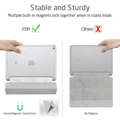 ESR MARBLE IPAD 9.7 2017/2018 WHITE na Arena.pl