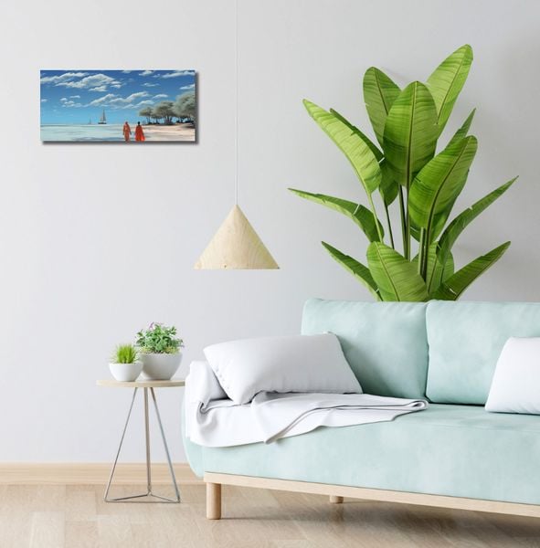 Obraz 50x20cm Spokój w Piaskach zdjęcie 2