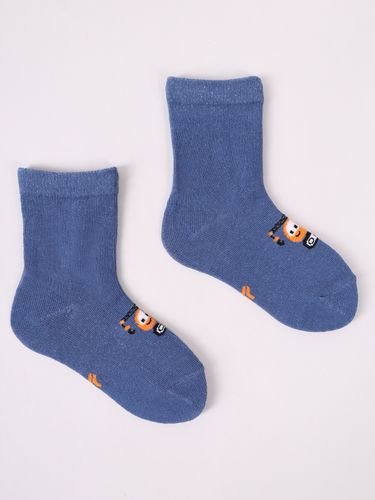 Skarpety chłopięce skarpetki dziecięce pojazdy budowlane 3PAK 17-19 YOCLUB na Arena.pl