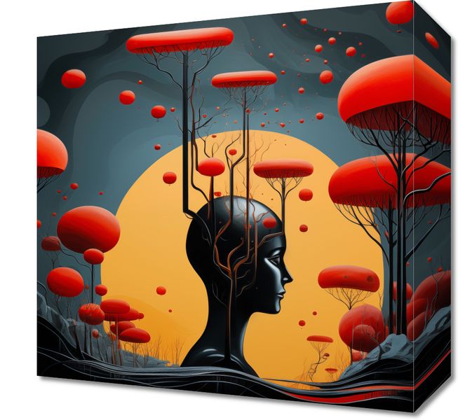 Obraz 30x30cm Myślokształty zdjęcie 1