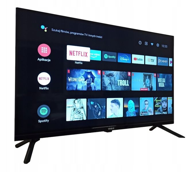 Telewizor SMART TV LED 32" VIVAX 32LE10K Android11 BEZRAMKOWY 5 LAT OCHRONY zdjęcie 11
