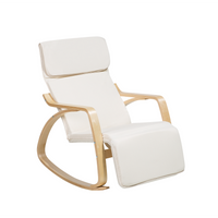 Fotel bujany beżowy WESTON