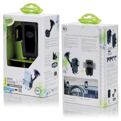 iGrip Universal Mini Flexer Kit uchwyt samochodowy do smartfonów na Arena.pl