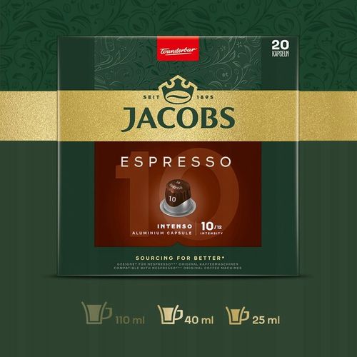 Kapsułki Jacobs Espressopack do Nespresso(r)*, 100 kapsułek 90+10 GRATIS! na Arena.pl