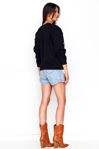 Bluza Damska Model NU208 Black - Numinou  36 na Arena.pl