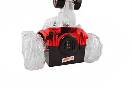 Samochód akrobata "Crazy Twister" czerwony na Arena.pl