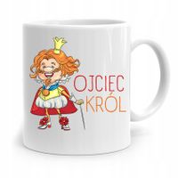 Kubek Na Dzień Ojca Dla Taty Król Ojciec Prezent Z Nadrukiem Ze Zdjęciem