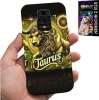 ETUI DO XIAOMI NOTE 9 PRO / 9S - ZNAK ZODIAKU BYK ASTRONOMIA FUTERAŁ
