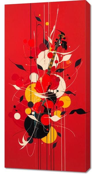 Obraz 50x100cm Melodyjna Barwa zdjęcie 1