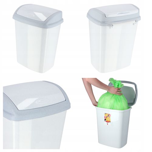 Curver Kosz Na Śmieci Uchylny 25 L Granitowy na Arena.pl