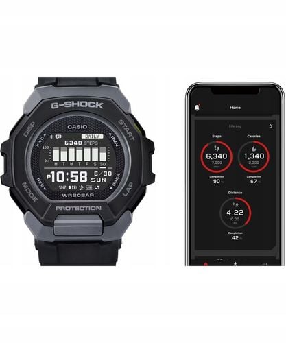 Zegarek męski Casio G-SHOCK G-Squad Casio-GBD-300-1ER na Arena.pl