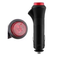 Włącznik lampy ładowarki wentylatora wtyczka gniazdo zapalniczki 12V 24V 5A