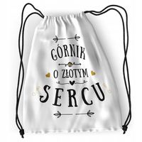 Plecak Sportowy Szkolny Górnika Worek Torba Z Nadrukiem Ze Zdjęciem