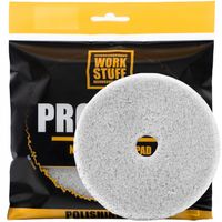 WORK STUFF PRO WOOL 130mm TNĄCY PAD POLERSKI FUTRO Z WEŁNY NATURALNEJ