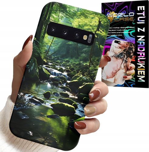 ETUI DO SAMSUNG GALAXY S10 - LAS RZEKA STRUMIEŃ PRZYRODA WIDOKI na Arena.pl