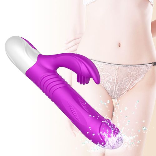 Wibrator-Silicone Vibrator Usb 10 Function + Expander And Thrusting Functio na Arena.pl