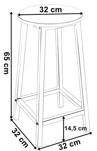 Hoker Flint Modern Oak loft industrial na Arena.pl