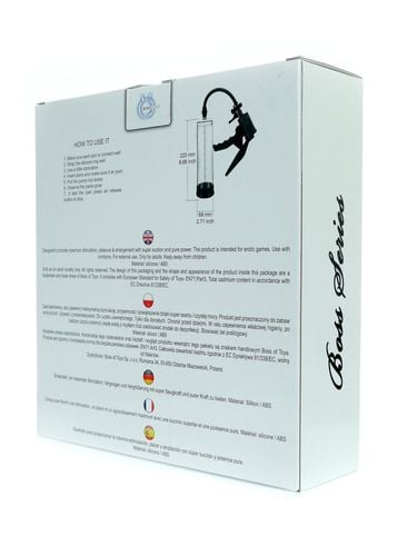 Ręczna Pompka Erekcyjna Ssąca - Powerpump Pro 02 Clear na Arena.pl