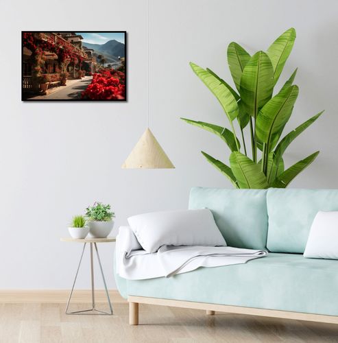 Plakat 60x40cm Czerwona Idylla na Arena.pl