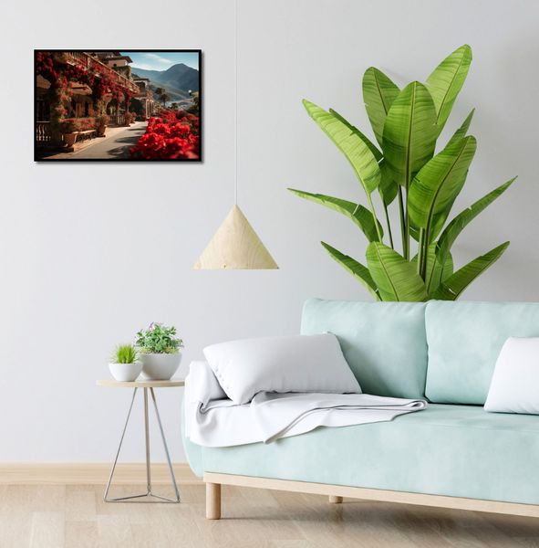 Plakat 60x40cm Czerwona Idylla zdjęcie 4