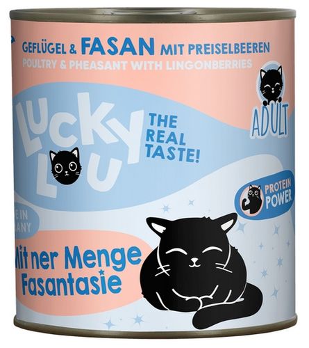 Lucky Lou Lifestage Adult Drób i bażant puszka 800g na Arena.pl
