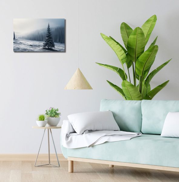 Obraz 50x30cm Samotna Choinka zdjęcie 2