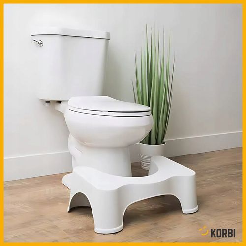 PODNÓŻEK TOALETOWY PODEST ŁAZIENKOWY TABORET BIAŁY na Arena.pl