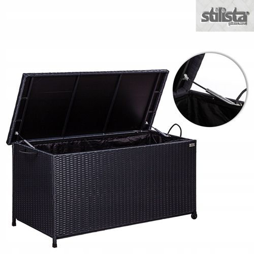 SKRZYNIA OGRODOWA NA TARAS BALKON Z TECHNORATTANU DO PRZECHOWYWANIA na Arena.pl