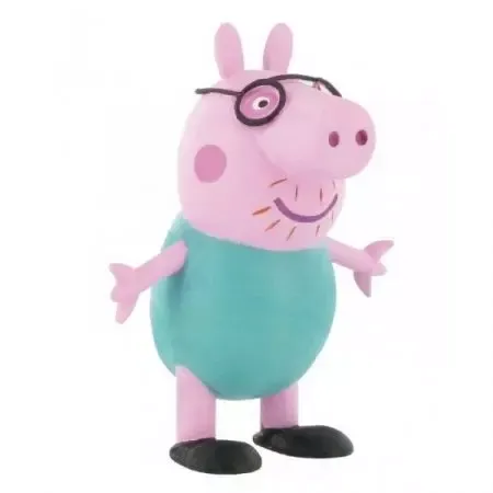 COMANSI figurka Świnka Peppa - Daddy Pig Y99682 zdjęcie 1